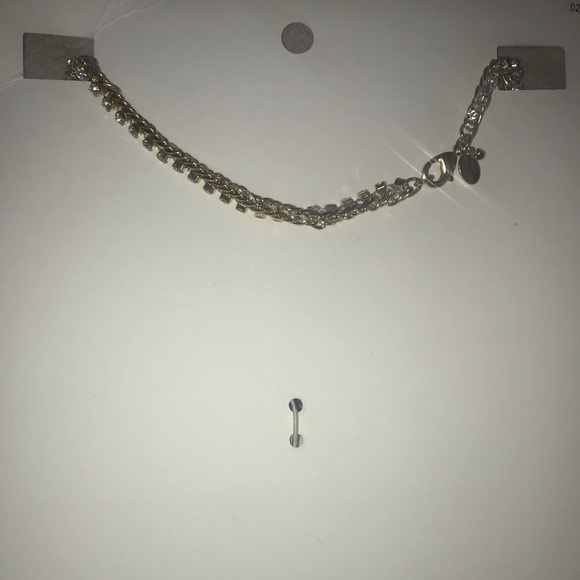 Express Embellished Tassel Statement Necklace - Picture 5 of 6